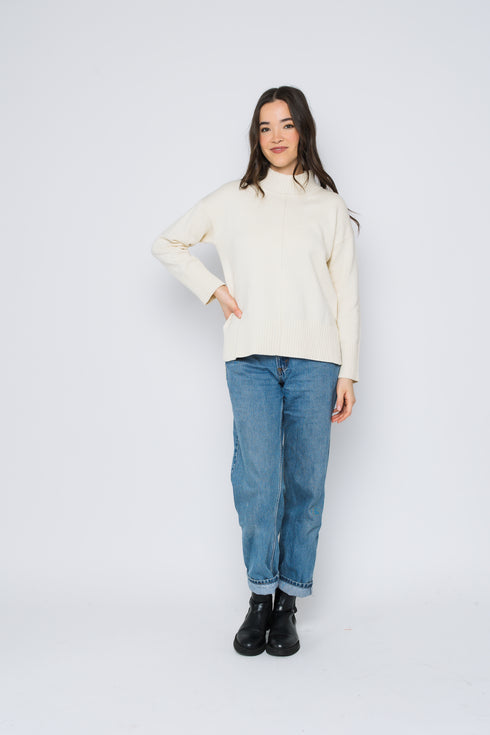 Lita-Mock Neck Pullover
